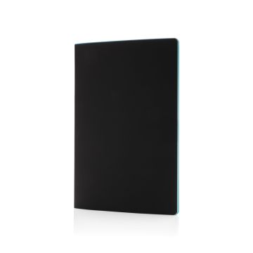 Softcover PU Notizbuch mit farbigem Beschnitt