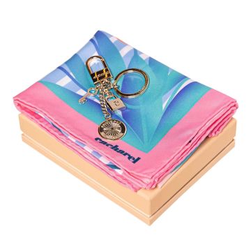 Cacharel Set Alix (schlüsselring & halstuch)