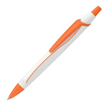 Schneider Reco Line Kugelschreiber weiß / orange