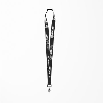 Schlüsselband - Lanyard mit Bulldog Stahlclip und Sicherheitsverschluss