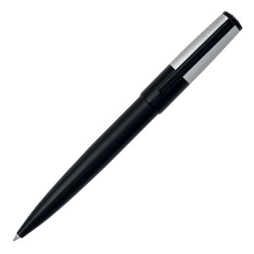HUGO BOSS Kugelschreiber Gear Minimal Black & Chrome