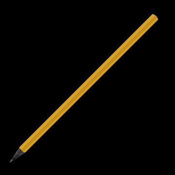 Designbleistift rund schwarz durchgefärbt farbig, FSC beige