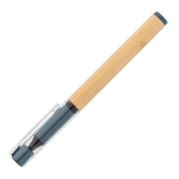 Woodland Gelschreiber aus Bambus blue