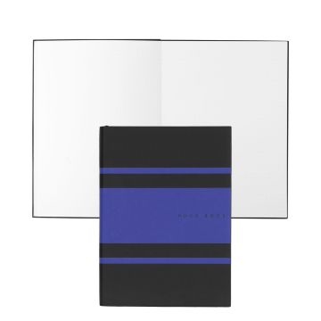 HUGO BOSS Notizblock A5 Essential Gear Matrix Blue Dots