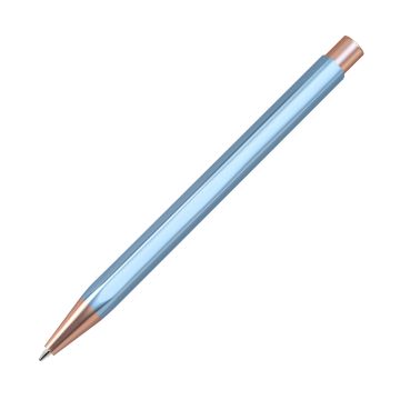 IPORA Premium Rosé Metallkugelschreiber hellblau