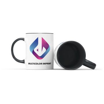Tasse Fenja mit farbigem Innenraum und Henkel 330 ml