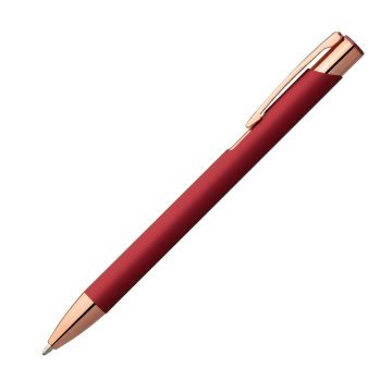Paragon Soft Touch Kugelschreiber Rosegold rot