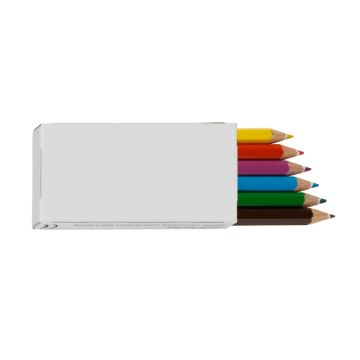 Staedtler Buntstift 6er Set kurz, Kinder-Werbeartikel
