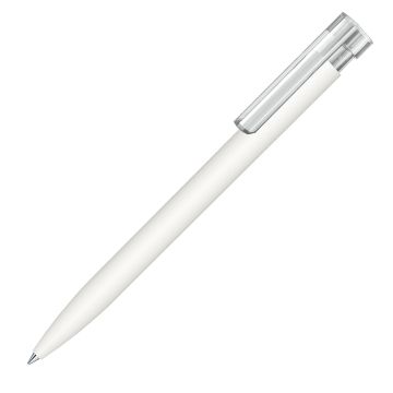 Senator Liberty Soft Touch Clip Clear Druckkugelschreiber