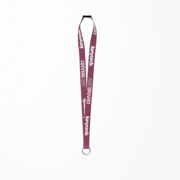 Schlüsselband - Lanyard mit Stahlring und Sicherheitsverschluss
