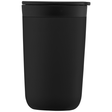 Sienna Edelstahlbecher mit Innenraum aus recyceltem Kunststoff, 414 ml