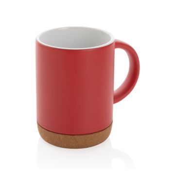 Keramikbecher mit Korkboden