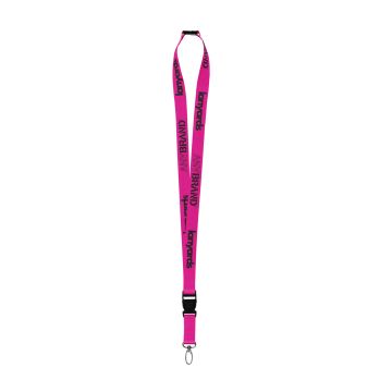 Schlüsselband - Lanyard mit Oval Hook Kunststoffclip, Sicherheitsverschluss und Trennclip