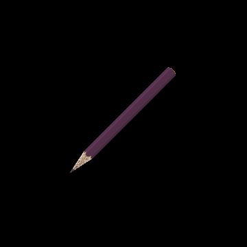 Bleistift sechskant farbig kurz, FSC dark_purple