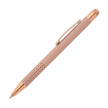 Bokaj Metallkugelschreiber roségold mit Stylus light_pink