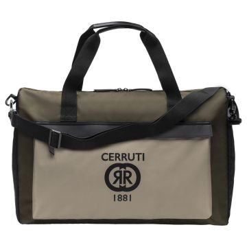 Cerruti 1881 Reisetasche Brick Beige Khaki Black