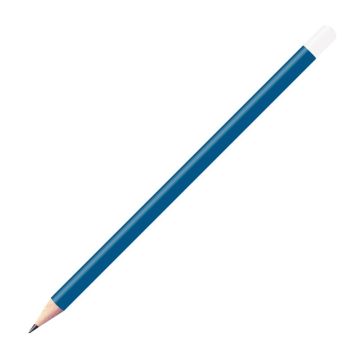 Staedtler Bleistift blau mit farbiger Tauchkappe rund