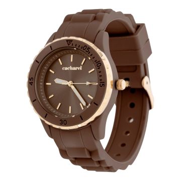 Cacharel Armbanduhr Albane Brown