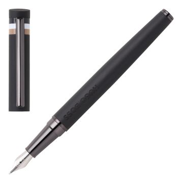 HUGO BOSS Füllfederhalter Loop Black Iconic