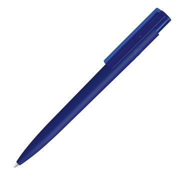 RECYCLED PET PEN PRO K transparent GUM, dunkelblau