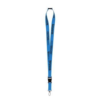 Schlüsselband - Lanyard mit Oval Hook Kunststoffclip, Sicherheitsverschluss und Trennclip