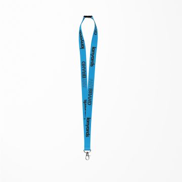 Schlüsselband - Lanyard mit Lobster-Hook Kunststoffclip und Sicherheitsverschluss