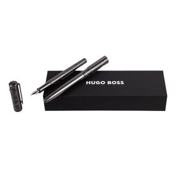 HUGO BOSS Set Craft Gun (tintenroller & füllfederhalter)