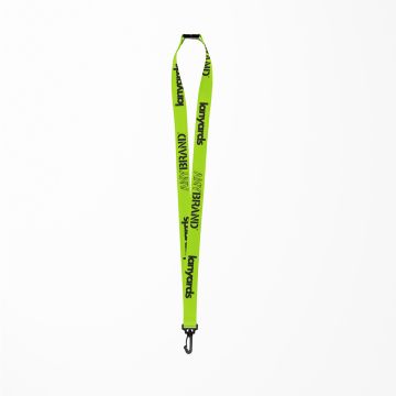 Schlüsselband - Lanyard mit J-Hook Kunststoffclip und Sicherheitsverschluss