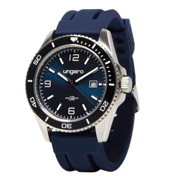 Ungaro Armbanduhr Date Milo Navy