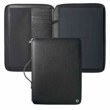 HUGO BOSS A4 Konferenzmappe Tradition Black