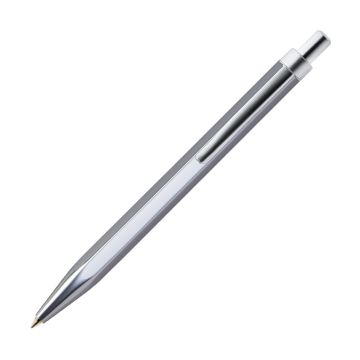 IPORA Classic Metallkugelschreiber mit Clip silber