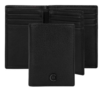 Cerruti 1881 Card holder with flap Bond Black