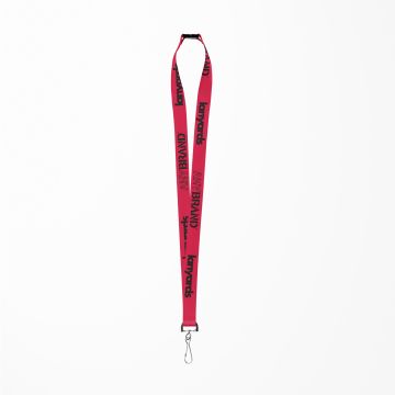 Schlüsselband - Lanyard mit J-Hook Stahlclip und Sicherheitsverschluss