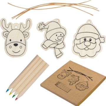 Christbaumanhänger zur Selbstgestaltung