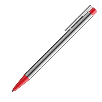 LAMY logo Kugelschreiber 205 matt rot M blaue Mine