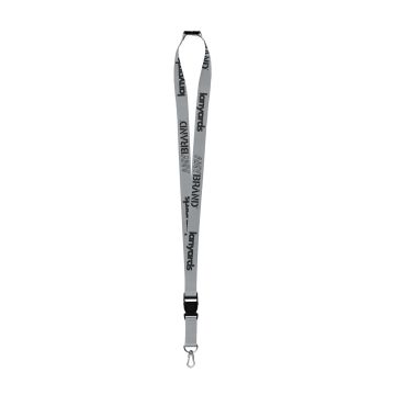 Schlüsselband - Lanyard mit Japan Hook Kunststoffclip, Sicherheitsverschluss und Trennclip