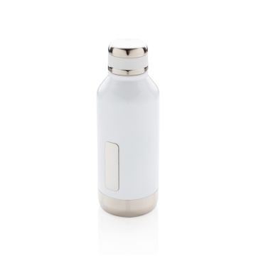 Auslaufsichere Vakuumflasche mit Logoplatte