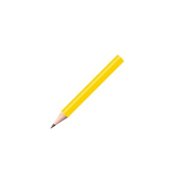 Staedtler Bleistift kurz 87 mm, rund, farbig lackiert