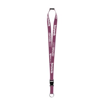 Schlüsselband - Lanyard mit Stahlring, Sicherheitsverschluss und Trennclip