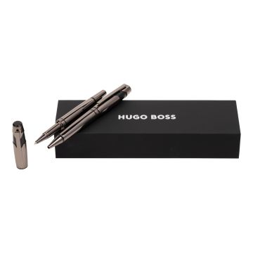 HUGO BOSS Set Chevron Gun (kugelschreiber & tintenroller)