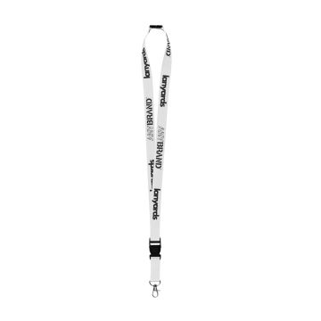Schlüsselband - Lanyard mit Lobster-Hook Kunststoffclip, Sicherheitsverschluss und Trennclip