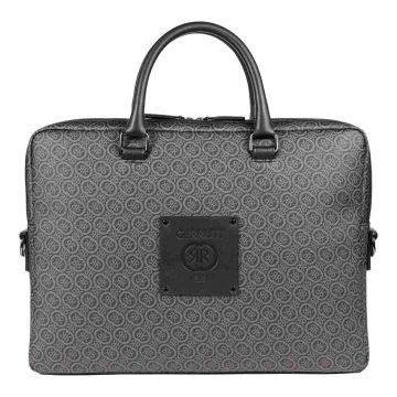 Cerruti 1881 Computer bag Logomania Grey