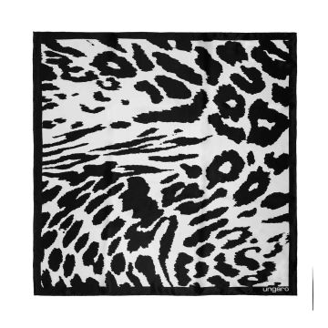 Ungaro Halstuch Seide Lina White & Black