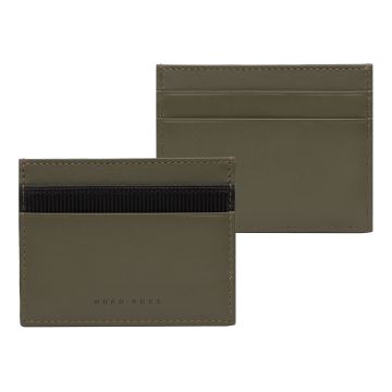 HUGO BOSS Kartenhalter Matrix Khaki