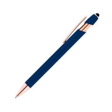 Alpha Soft Touch Kugelschreiber Rosegold mit Stylus