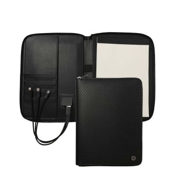 HUGO BOSS A5 Schreibmappe  + Power bank Epitome Black