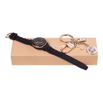 Cacharel Set Cacharel (schlüsselring & armbanduhr)