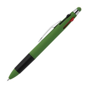 Benny 4-Farb Soft Touch Kugelschreiber mit Stylus