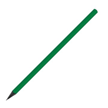 DesignbleistiftdreikantschwarzdurchgefärbtfarbigFSCgreen