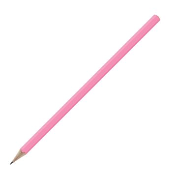 Bleistift sechskant farbig, FSC light_pink